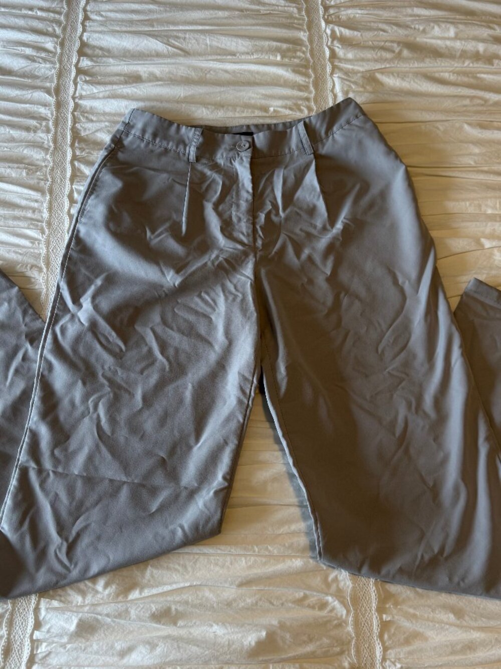 Pretty Little Thing grey trousers